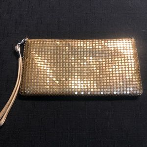 RSVP Gold Wristlet